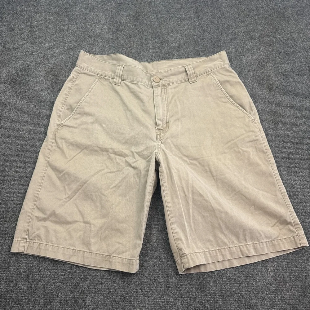 The North Face Chino Shorts Mens Size 36 Long Beige Khaki Outdoors Casual